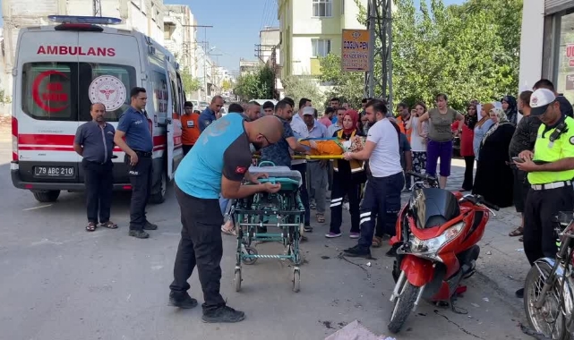 İki Motosiklet Çarpıştı