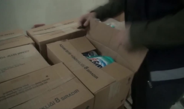 Kaçak Temizlik Malzemesi Operasyonu