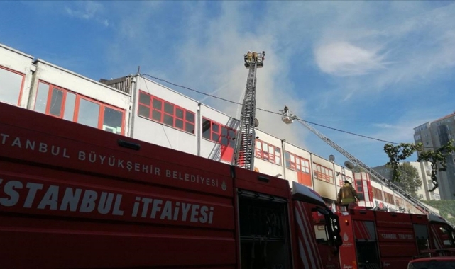 Matbaacılar Sitesi'nde Yangın