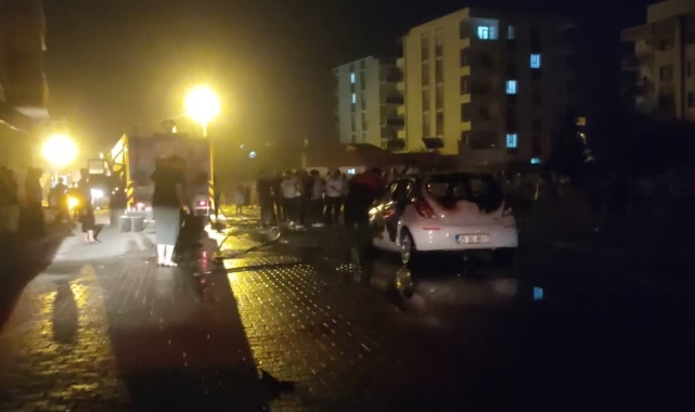 Seyir Halindeki Otomobil Alev Alev Yandı