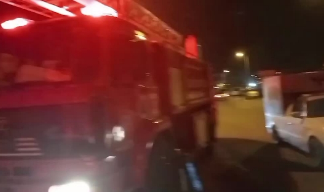 Tek Katlı Evde Yangın