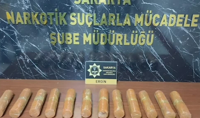 13 Kilo 250 Gram Eroin Ele Geçirildi