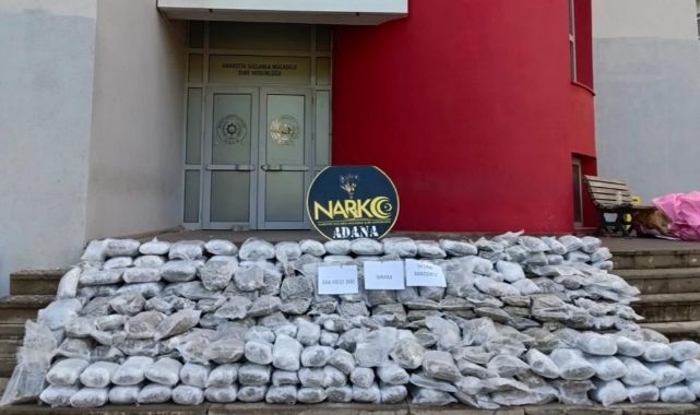 166 Kilo 300 Gram Skunk Ele Geçirildi