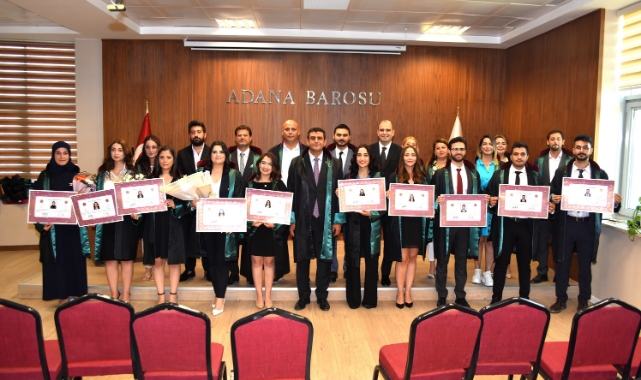 29 Stajyer Avukat Ruhsatını Aldı