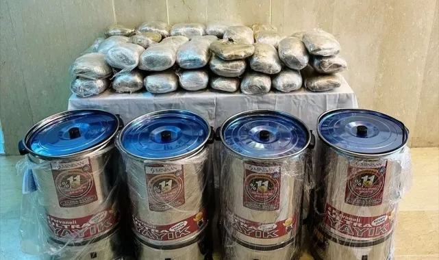 35 Kilogram Esrar Ele Geçirildi