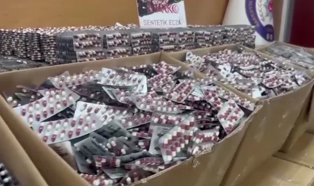 401 Bin 260 "Sentetik Ecza" Ele Geçirildi