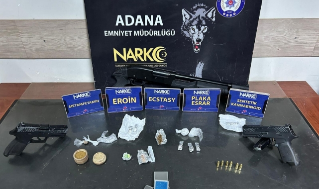 Adana'da Uyuşturucu Operasyonu