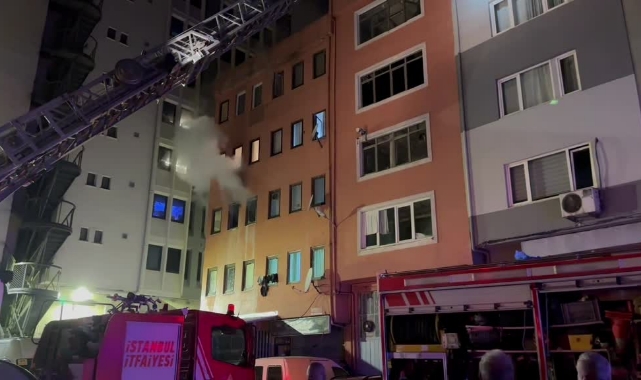 Apartman Dairesinde Korkutan Yangın