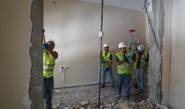 Balcalı Hastanesinde Güçlendirme Çalışmaları Başladı