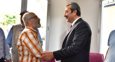 Başkan Çetin Emeklilerin Sorunlarını Dinledi