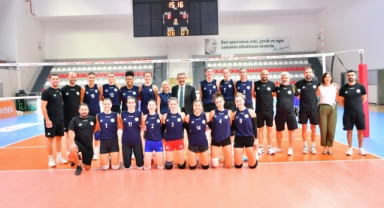 Başkan Çetin ve Arman'dan İdman Ziyareti