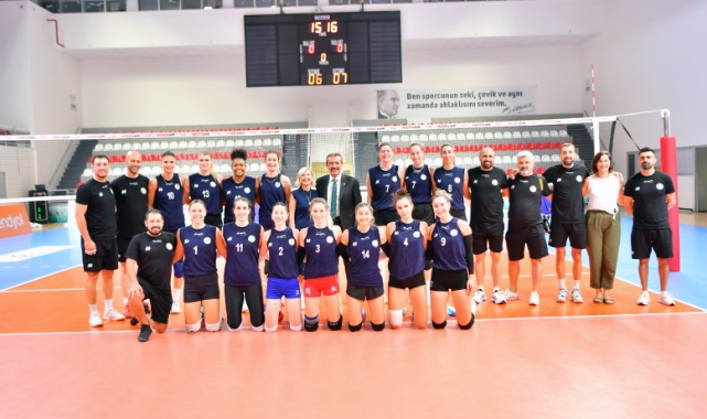 Başkan Çetin ve Arman'dan İdman Ziyareti