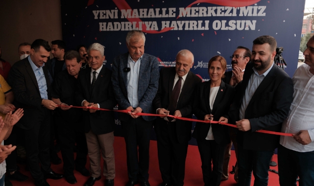 Hadırlı Mahalle Merkezi Açıldı