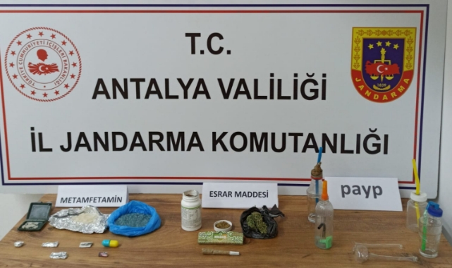 Jandarmadan "Huzurlu Sokaklar ve Narkotik Suçları" Uygulaması
