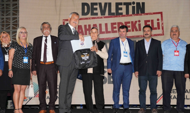 Muhtarlara Bilgisayar Verildi