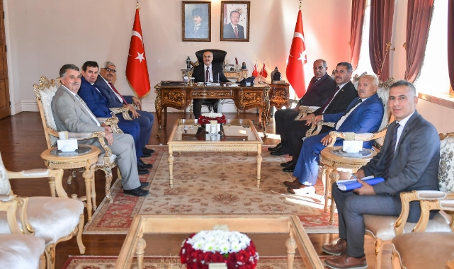 Muhtarlardan Vali Köşger'e Ziyaret