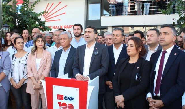 CHP Adana İl Başkanlığından ''Tezkere'' Açıklaması
