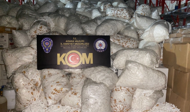 117 Milyon 630 Bin Makaron Ele Geçirildi