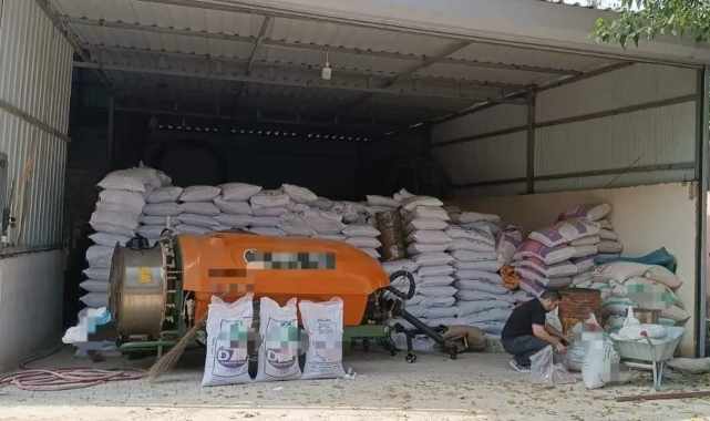 120 ton sahte gübre ele geçirildi