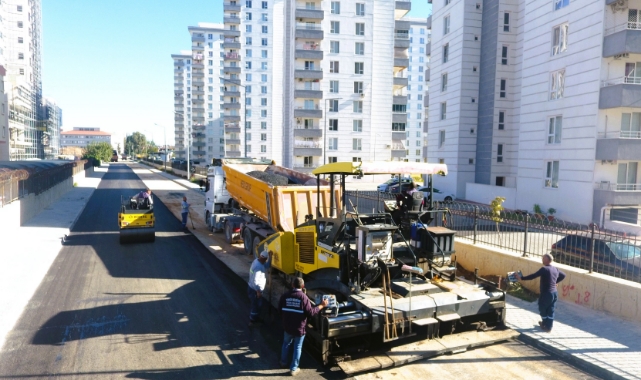4 Buçuk Yılda 525 Bin Ton Asfalt
