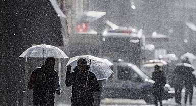 5 İl İçin Sağanak Yağış Uyarısı