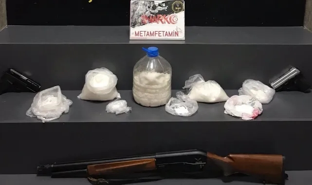 5 Kilo 403 Gram Sentetik Uyuşturucu Ele Geçirildi