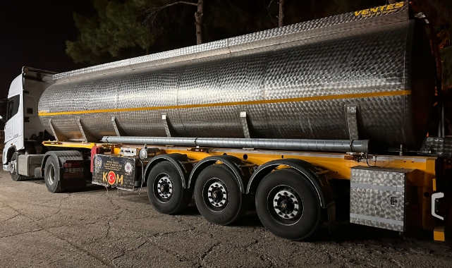 63 ton 920 litre kaçak akaryakıt ele geçirildi