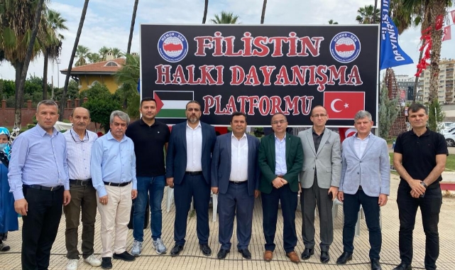 Adana&#039;da Filistin Halkı ile Dayanışma Platformu Kuruldu