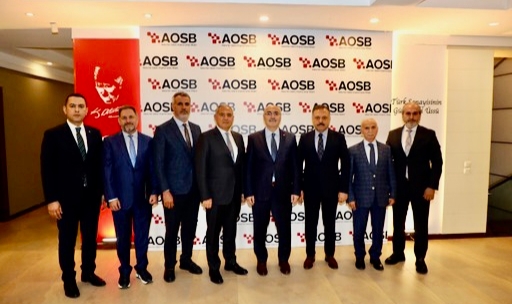 Adana Valisi Köşger'den AOSB'ye Ziyaret