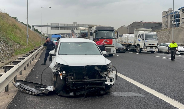 Anadolu Otoyolu'nda Zincirleme Trafik Kazası