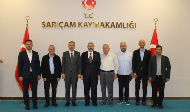 ASKON’dan Sarıçam İlçe Kaymakamlığına Ziyaret