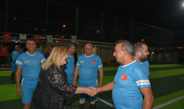 Başkan Hülya Erdem, Muhtarlar Maçında