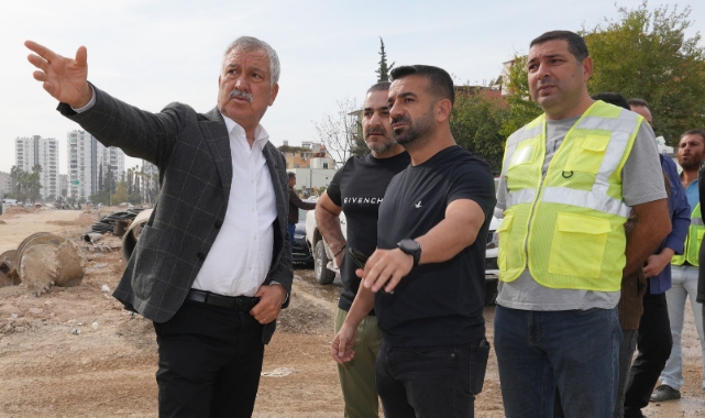 Başkan Zeydan Karalar, Alt Geçit ve Köprü Çalışmalarını Denetledi