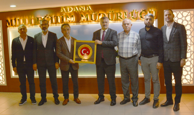 DAİMFED'den İl Milli Eğitim Müdürü Tevke'ye Ziyaret