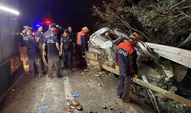 Dehşet Veren Kaza! 1 Ölü, 2 Yaralı