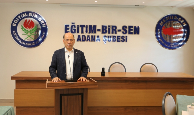 Eğitim-Bir-Sen Adana Şube Başkanı Sezer’den ''Öğretmenler Günü'' Mesajı