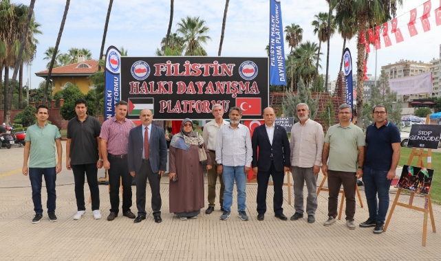 Eğitim-Bir-Sen Adana Şubesi'nden Filistin Nöbeti