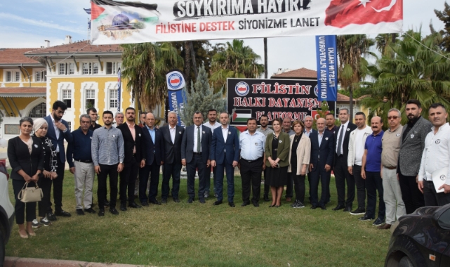 “Filistin Halkı Dayanışma Platformu”na Yoğun İlgi