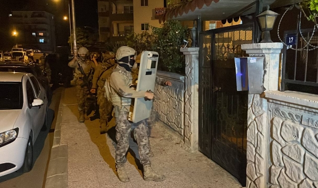 Mersin&#039;de Terör Operasyonu