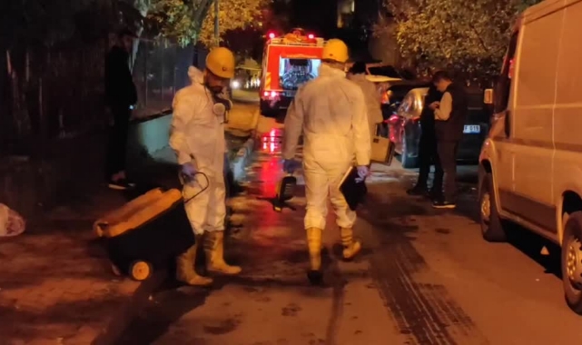 Metruk Binada Yanmış Ceset Bulundu