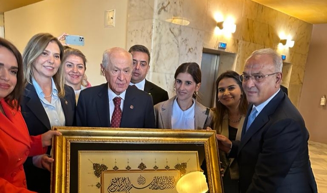 MHP Adana’dan Bahçeli’ye Ziyaret!