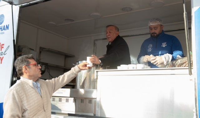 Seyhan'dan Soğuk Havada İçleri Isıtacak ''Sıcak Çorba'' İkramı
