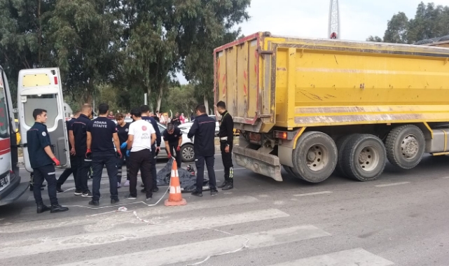 Yolun Karşısına Geçen Yaşlı Adama Kamyon Çarptı