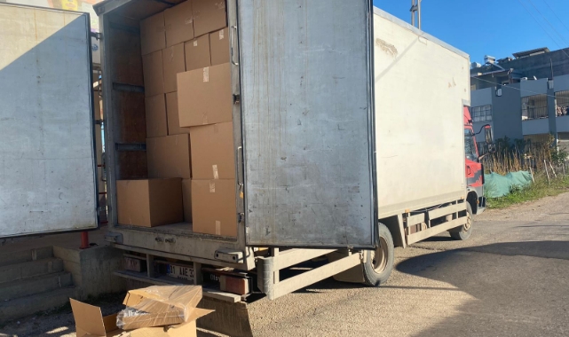 10 Milyon 800 Bin Kaçak Makaron Ele Geçirildi