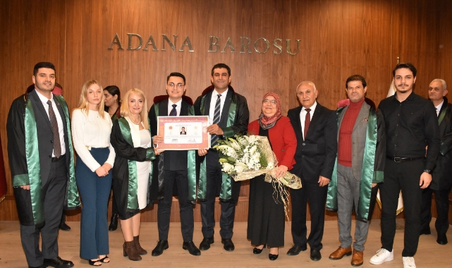 11 Avukat Törenle Mesleğe Adım Attı