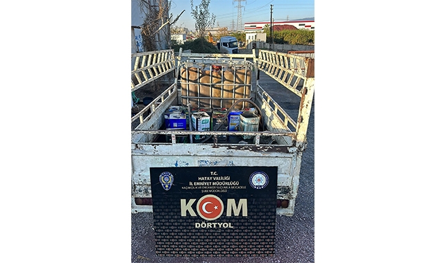3 Bin 250 Litre Kaçak Akaryakıt Ele Geçirildi
