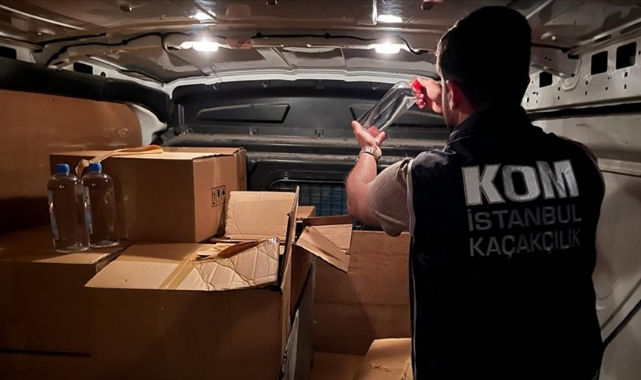 8 İlde Eş Zamanlı Kaçakçılık Operasyonu