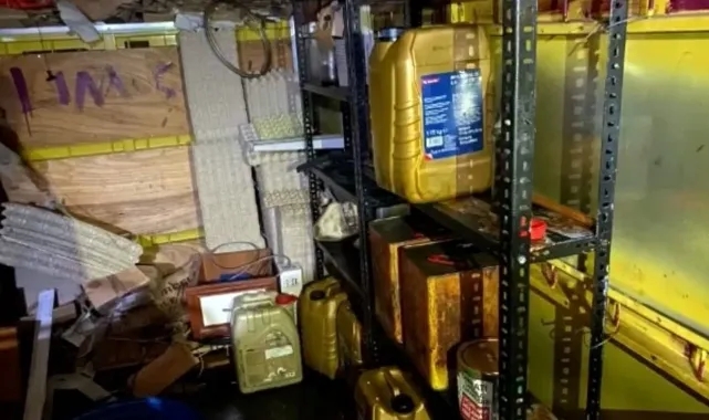 800 Litre Kaçak Akaryakıt Ele Geçirildi