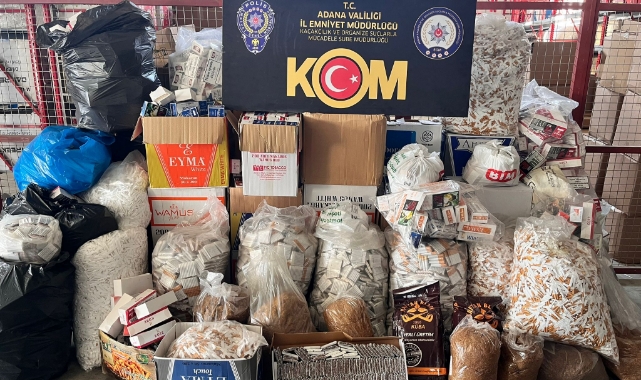 Adana'da Kaçakçılık Operasyonu