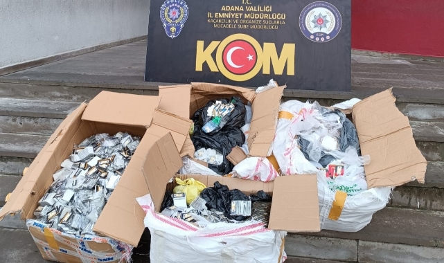Adana'da Kaçakçılık Operasyonu